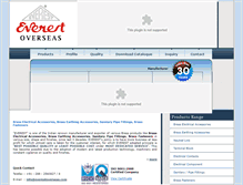 Tablet Screenshot of everestoverseas.com